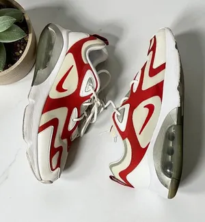 Nike‎ Air Max 200 AQ2568-100 White Red Men's Athletic Shoes Size 13 thumbnail 1