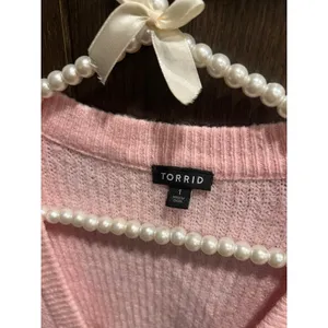 Torrid pink Cardigan woman's size 1 1XL nwot‎ thumbnail 4