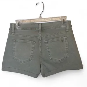 Roxy Sage Green Denim‎ Cutoff Shorts NWT Size 5 Raw Hem | NWT thumbnail 2