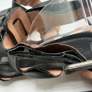 Madewell Irving Black Leather T Strap Platform Clog Heels Women’s 9.5 F0089 thumbnail 8