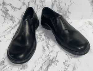 Merrell Black Leather Tetra Fling Slip-On Performance Shoes Women's Size 10 thumbnail 1
