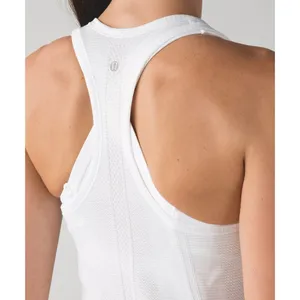 6 Swiftly Tech Racerback Tank Heathered White thumbnail 7