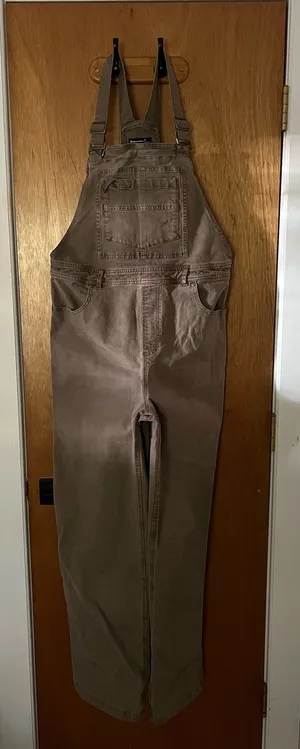 Backcountry canvas overalls Tan Size M thumbnail 1