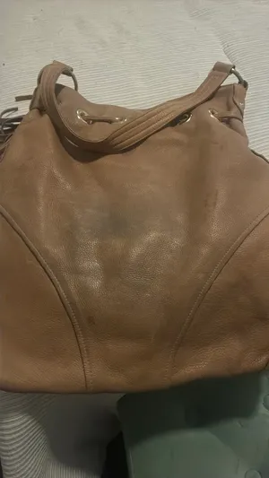 Leather fringe purse Brown thumbnail 3