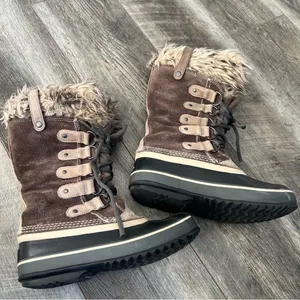 Sorel Joan of Arctic Boots Women's Size 6 Winter Snow Insulated Waterproof Fur thumbnail 9