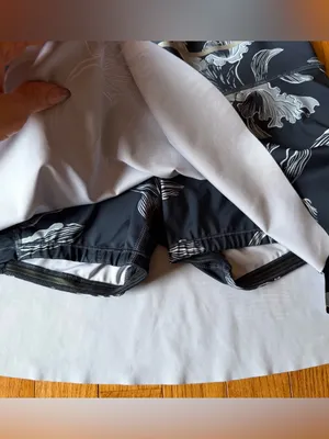 Athleta Pacifica Match Point Skort Navy White Floral Tennis Golf Skirt XS thumbnail 2