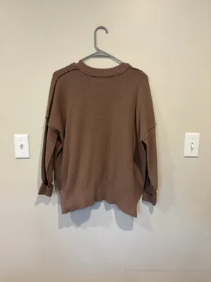 Brown Sweater Amazon Knit thumbnail 2