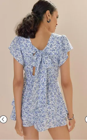 Francesca's Dress Floral thumbnail 2