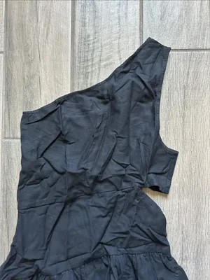 VENUS Black One-Shoulder Maxi Dress thumbnail 3