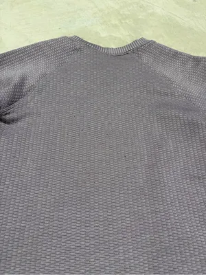 Lululemon rest less Textured Crew Neck purple thumbnail 5