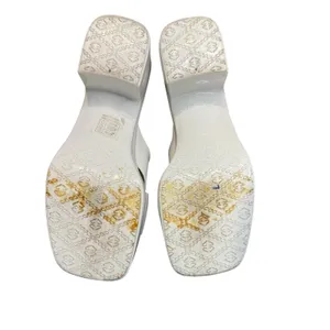 Jeffrey Campbell Shoes Womens Size‎ 10 White Block Heel Slide Sandals Mules thumbnail 10