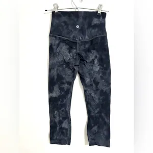Lululemon Align Crop 21" *Diamond Dye-Pitch Grey/Graphite Grey 4 thumbnail 3