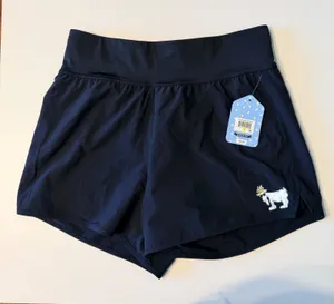 GOAT USA Shorts Athletic Running Performance Lined XL Black Workout Gym New thumbnail 1
