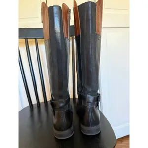 Marc Fisher Audrey buckle tall riding boot size 7 wide thumbnail 5
