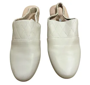 Emerald Women’s Quilted Leather Mule Slingback Shoe Tan Size 10 NEW Girly Cute thumbnail 1