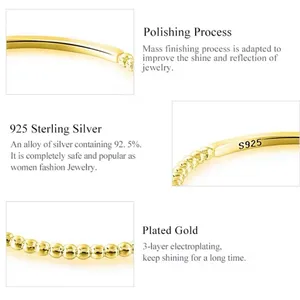 NEW Dainty 14k Gold Plated‎ S925 Bead Ball Ring, Jewelry, Size 7 thumbnail 13