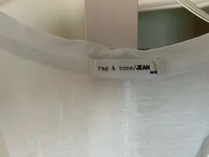 Rag & Bone White short sleeve Tee  thumbnail 2