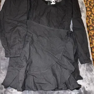 Princess Polly Kameron Mini Dress in Black Size 6 New with tag thumbnail 7
