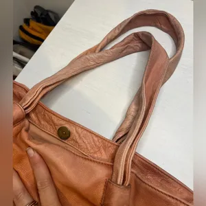 Frye Nora Knotted Hobo Tote Leather Pink thumbnail 14