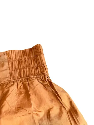Free People Movement Rust Orange Smocked Dolphin Hem Shorts Boho X-Small Women's thumbnail 12
