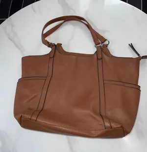 Everyday Classic Brown Leather Tote Tan thumbnail 1
