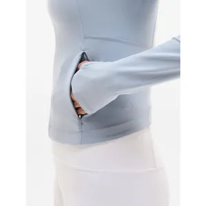 Athleta S Salutation Crop Jacket Blue Star Small Regular thumbnail 3
