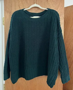 American Eagle Oversized Cable Knit Sweater thumbnail 1
