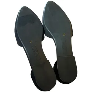 ANA Black Ballet Flat Darrell Ankle Strap Sandals Size 9.5 thumbnail 8