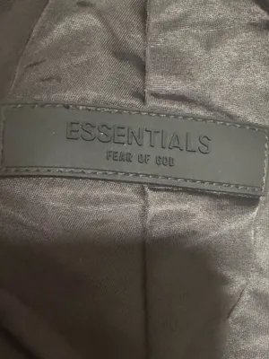 Fear of God Essentials Nylon Running Shorts Black Size M thumbnail 4