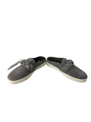 *NEW Revitalign Barbados Hanna Braided Light Gray Slip-On Mules Womens Size 7.5D thumbnail 5