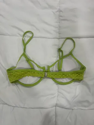 Green Textured Bikini Set Size Small thumbnail 6