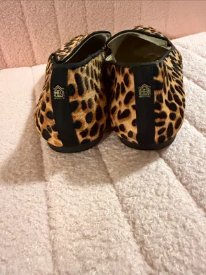 Birdies The Starling Cheetah Calf Hair Slip On Loafer Size 8.5 thumbnail 5
