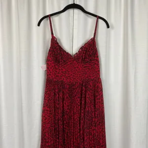Fame and Partners Red Casablanca Maxi Dress Sz.4 NWT thumbnail 5