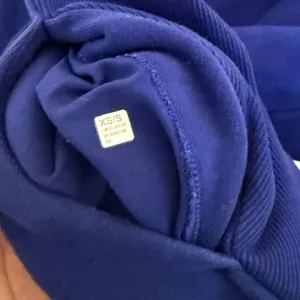 Lululemon Scuba Oversized Side Slit Hoodie in Blue thumbnail 6