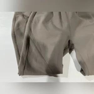 YPB light brown jogger sweats small knit thumbnail 3
