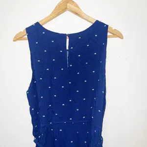 Old Navy onox Jan navy dot tank mini belted women’s summer keyhole back dress thumbnail 9