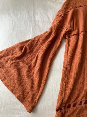 Free People Burnt Orange Detail Tunic thumbnail 3