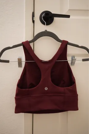 Lululemon Wunder Train Long Line Bra in Mulled Wine thumbnail 2