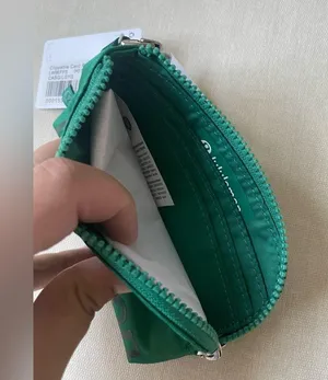 Lululemon Clippable Card Pouch - Cascadia Green thumbnail 11