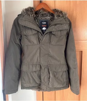 TNA Aritzia Niesko Heritage Series Faux Fur Lined Hooded Jacket Coat Women’s XXS thumbnail 1