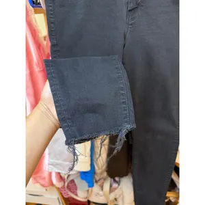 MOTHER THE LOOKER ANKLE FRAY Not Guilty‎ Black Size 31 thumbnail 7