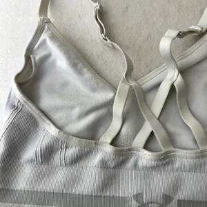 Under Armour White Criss Cross Back Sports Bra thumbnail 7