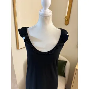 HATCH The Amy Dress Black Midi Maternity‎ Size 0 XS thumbnail 3