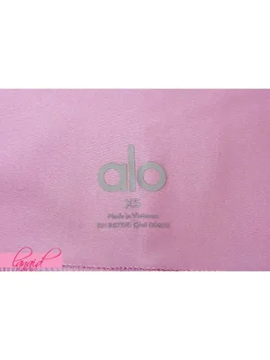 Alo High-Waist Airlift Legging Sugarplum Pink Hi-Rise Waisted Skinny Tights Pant thumbnail 9