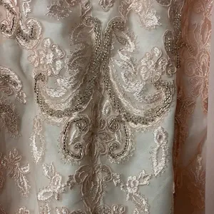 Pink Cocktail Dress - Intricate Beautiful Beading Approx Size 4 thumbnail 13