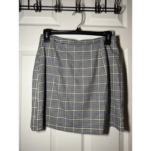 Y2K A&F Plaid Button Up Mini Skirt Size Small Clueless Abercrombie thumbnail 4