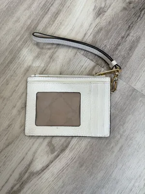 Michael Kors White Wristlet Wallet thumbnail 2