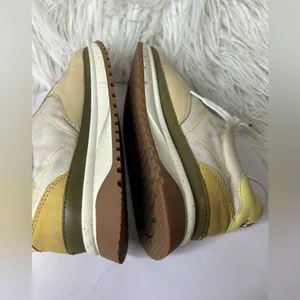 Madewell MWL Sneaker Shoes Women Beige Leather Lace Up Casual Athletic size 5.5. thumbnail 7