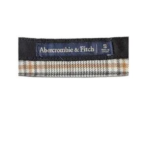 Abercrombie & Fitch White Black Plaid Zip Up Slit A-Line Skirt Mini Skirt Size S thumbnail 5