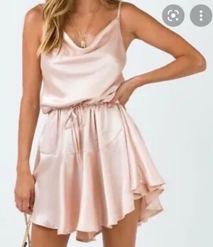 Hello Molly champagne dress thumbnail 1